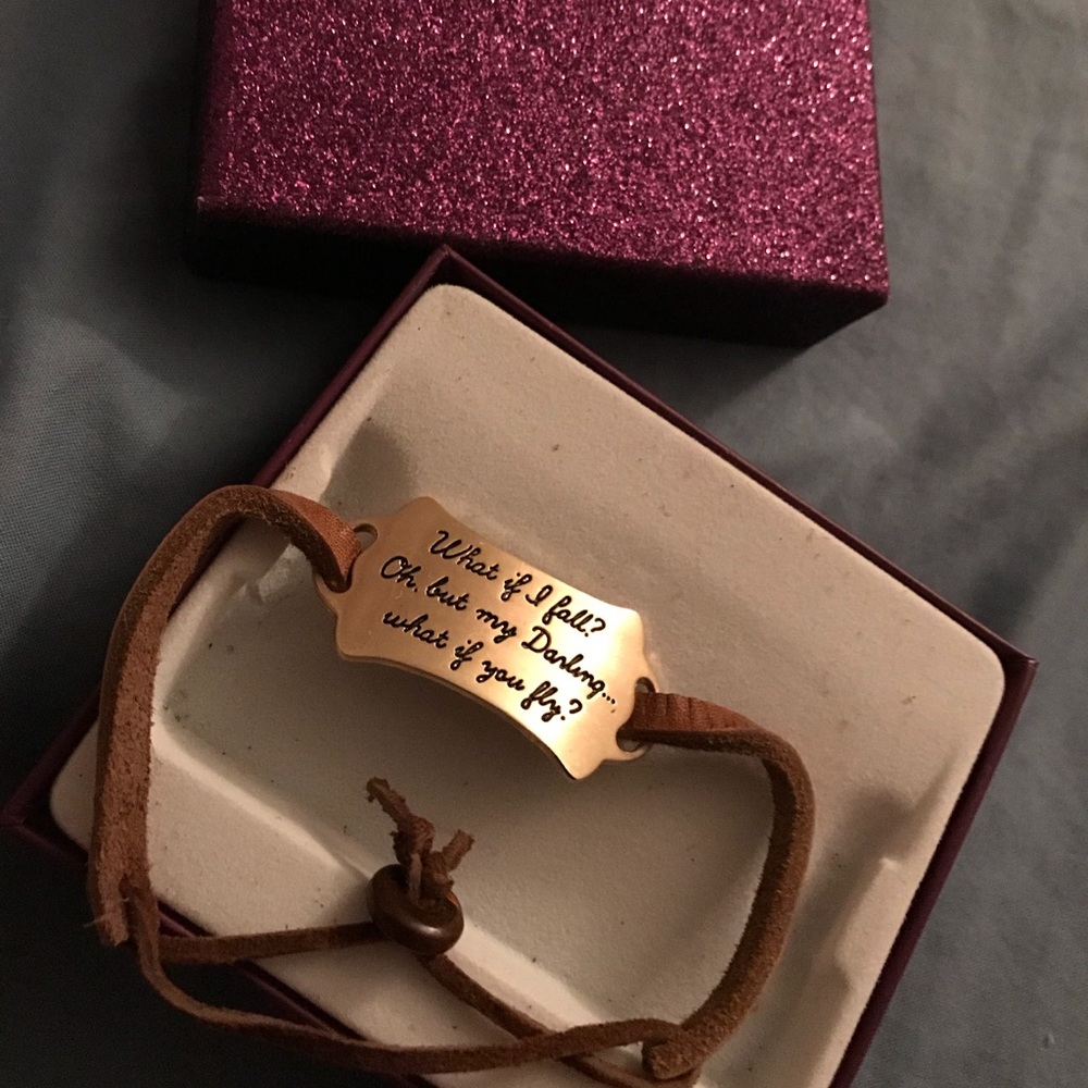 Homemade “what if I fall” bracelet